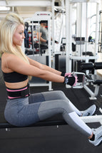 Pink Weight Lifting Gloves Body Definition