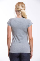 OMARI Round Neck T-shirt Grey