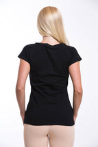 OMARI Round Neck T-shirt Black